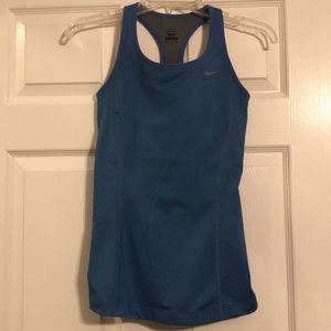 Like New! Nike Dri-Fit Tank in Blue. Size Small.